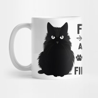 Fluff Around And Find Out Cat Lover Design Mug